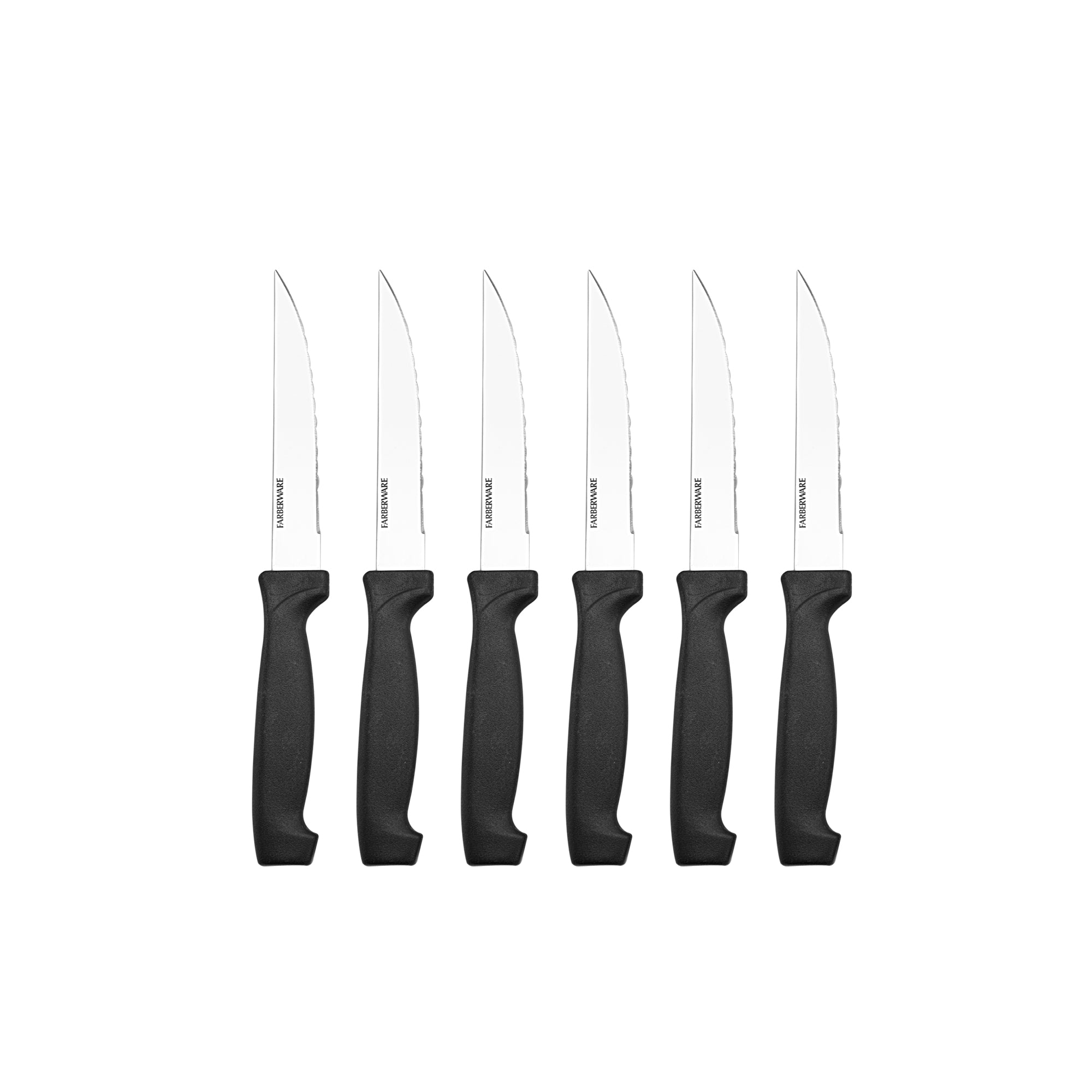 Never Needs Sharpening Knife Set with Block, 18-Piece Set