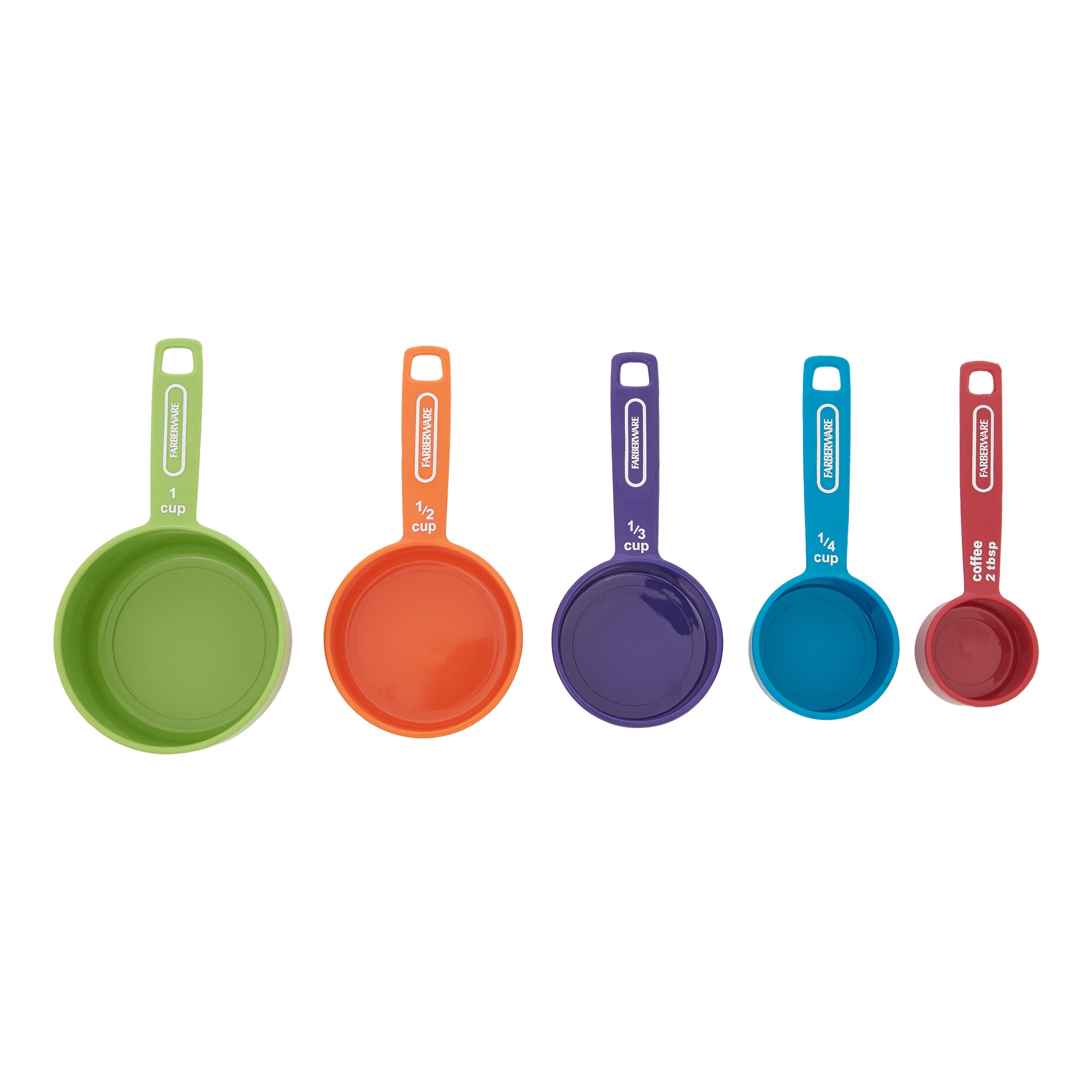 Pro Measuring Cups with Coffee Spoon, Set of 5