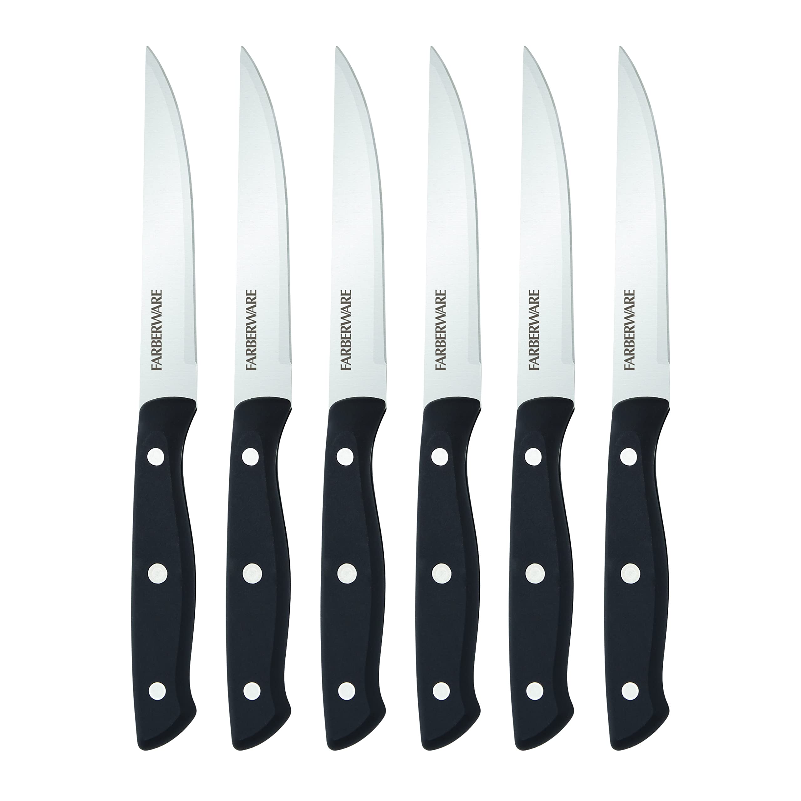 Triple Rivet Steak Kniife Set, 6-Piece
