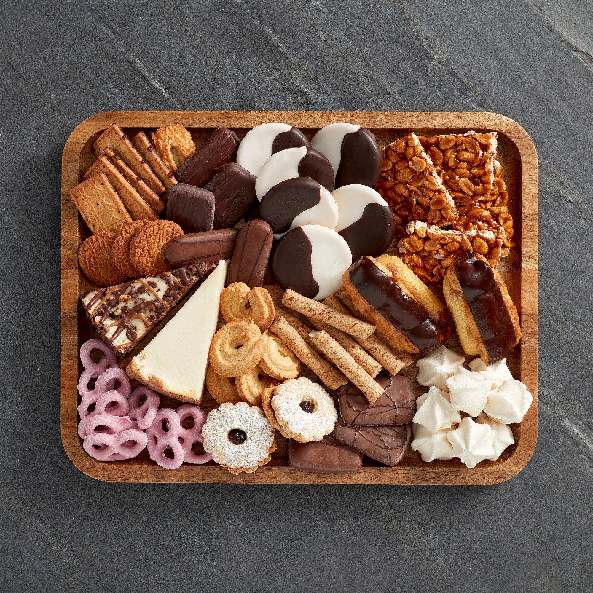 Farberware Build-A-Board Acacia Cutting Board with Built-in Compartments and Clear Locking Lid with White Handles, Perfect for Charcuterie, Snacks, and More - Make it. Take it. Enjoy it, 11x14 Inches