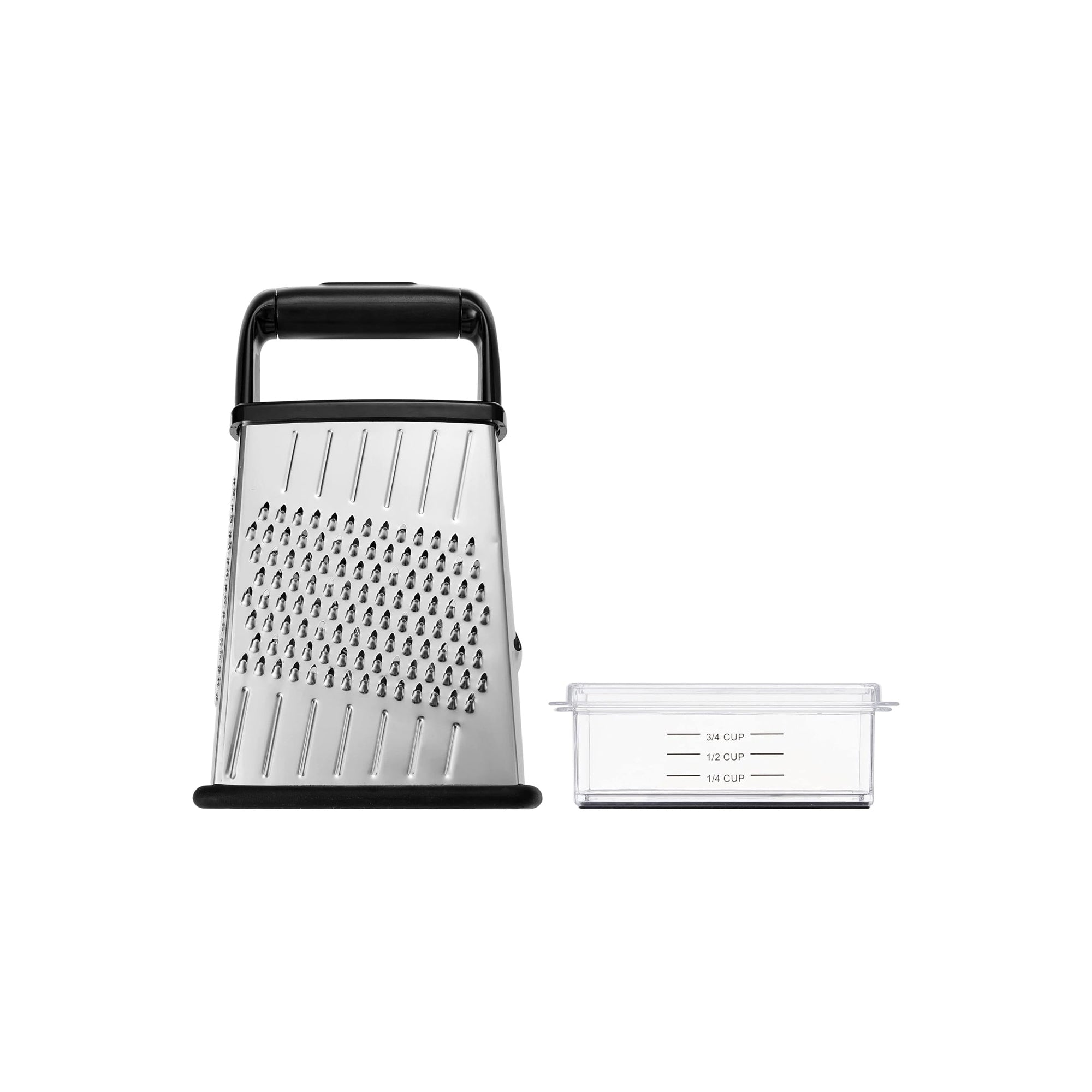 Pro Series 4-sided Slim Stainless Steel Box Grater