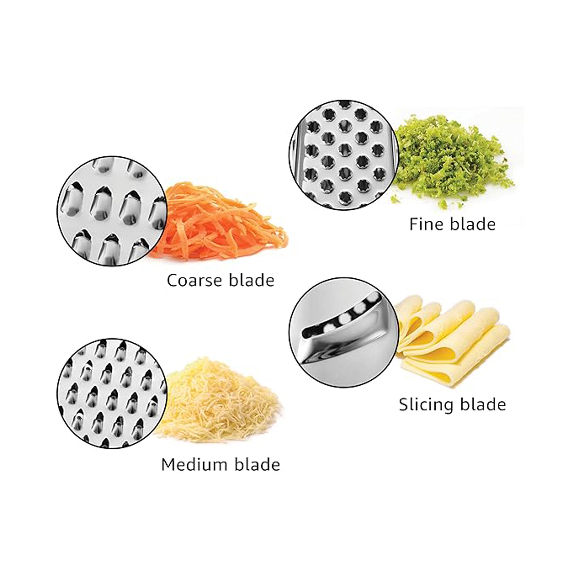 Pro Series 4-sided Slim Stainless Steel Box Grater