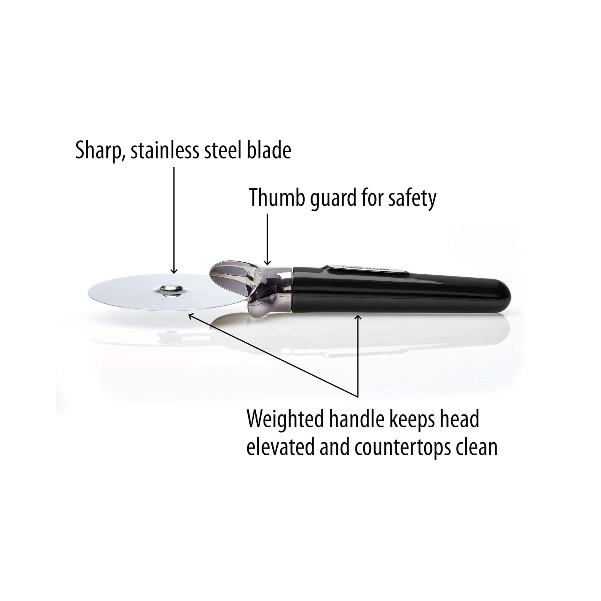 Pro Series Stainless Steel Pizza Cutter
