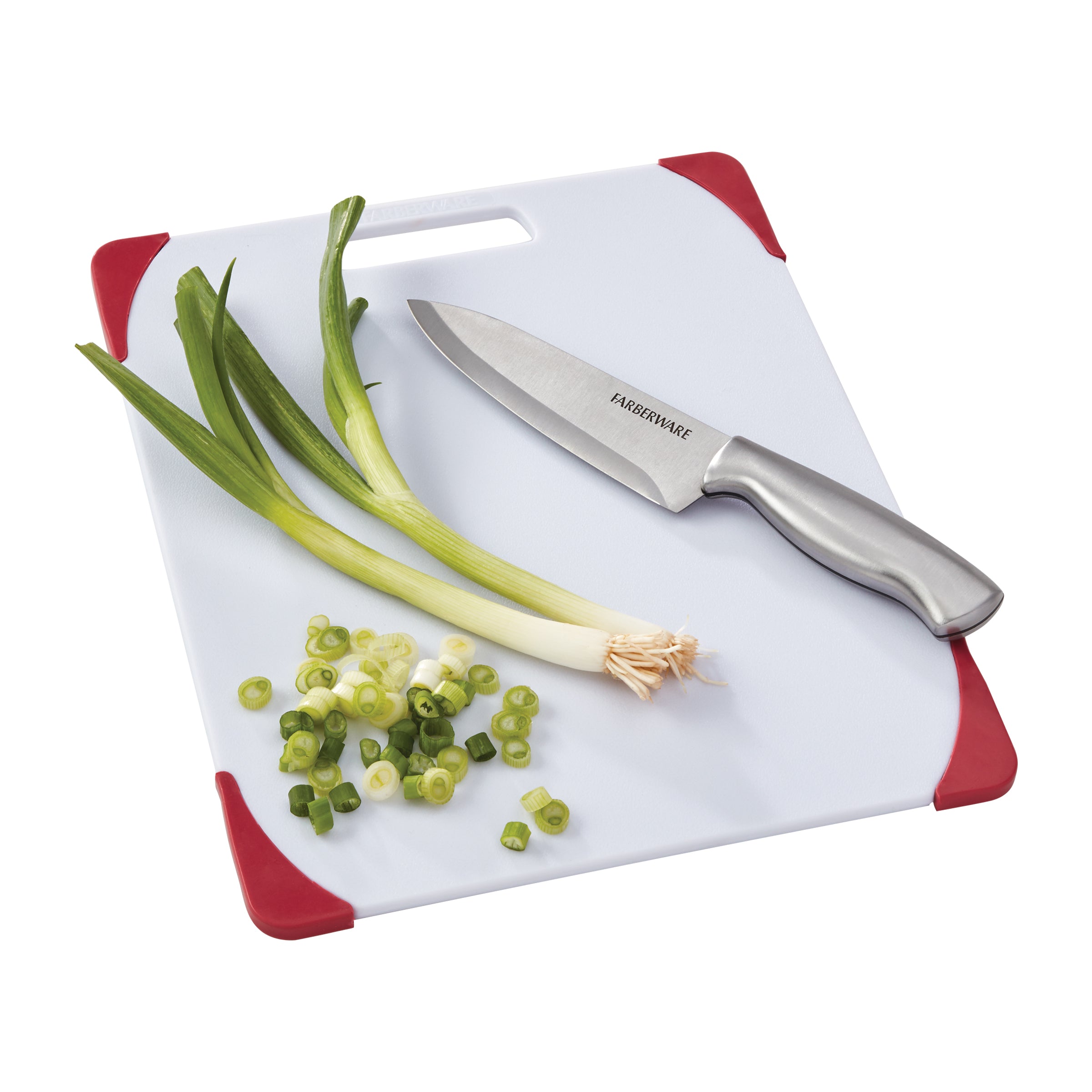 Nonslip Plastic Cutting Board, 11″x14″