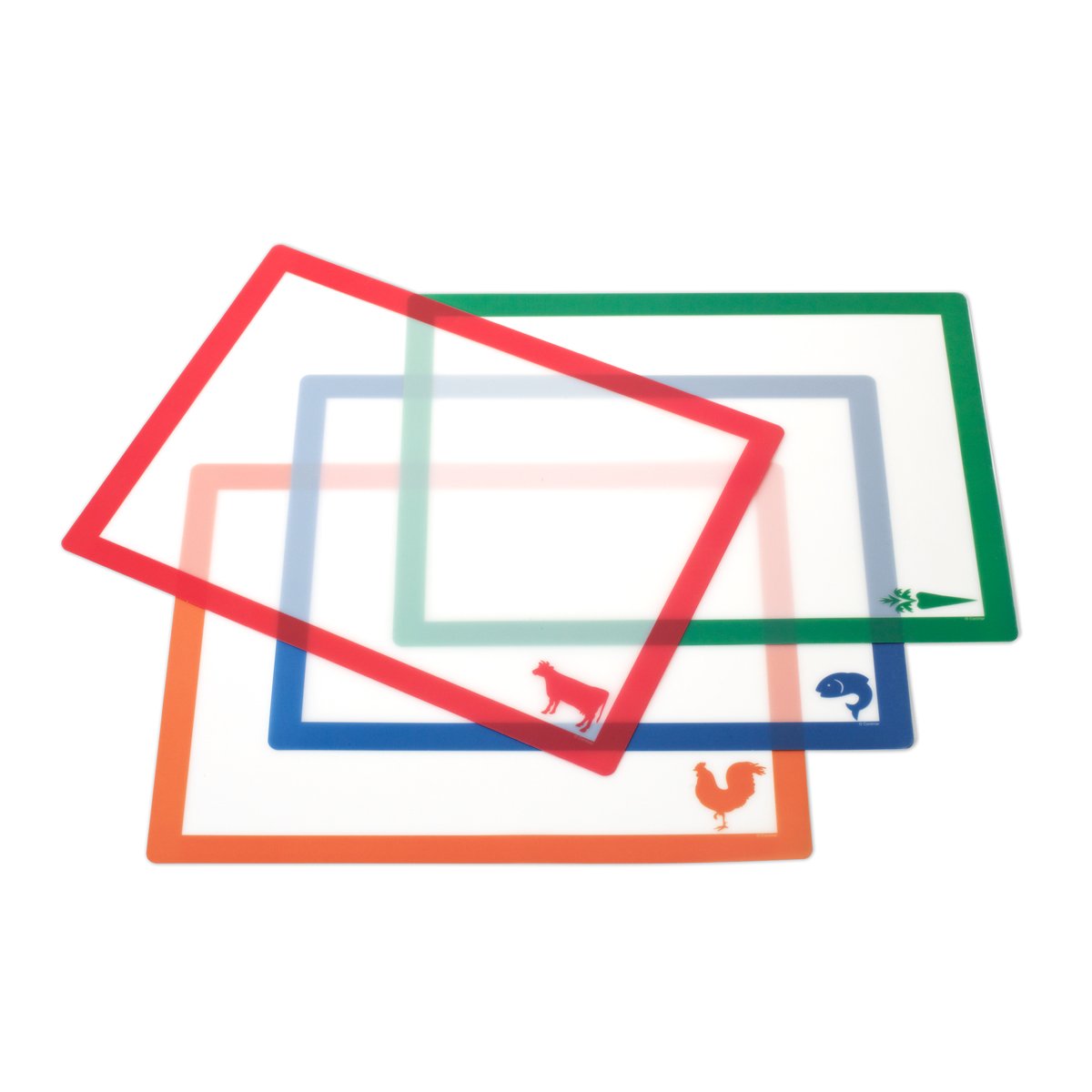 Flexible Cutting Mats, 4-Piece Set