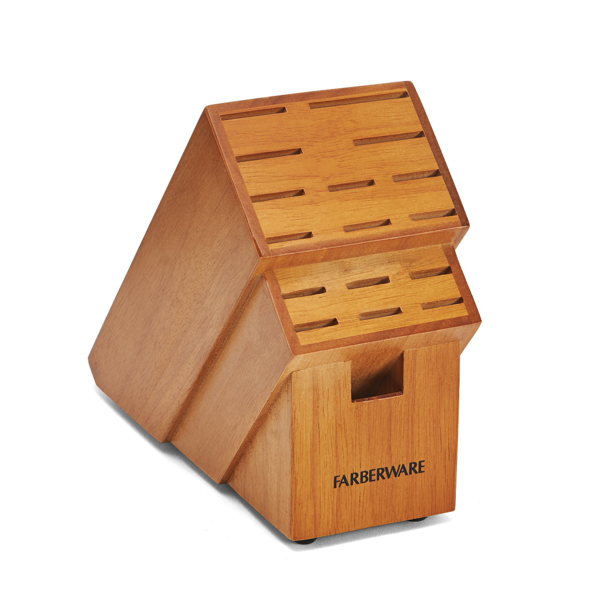 Never Needs Sharpening Knife Set with Block, 18-Piece Set