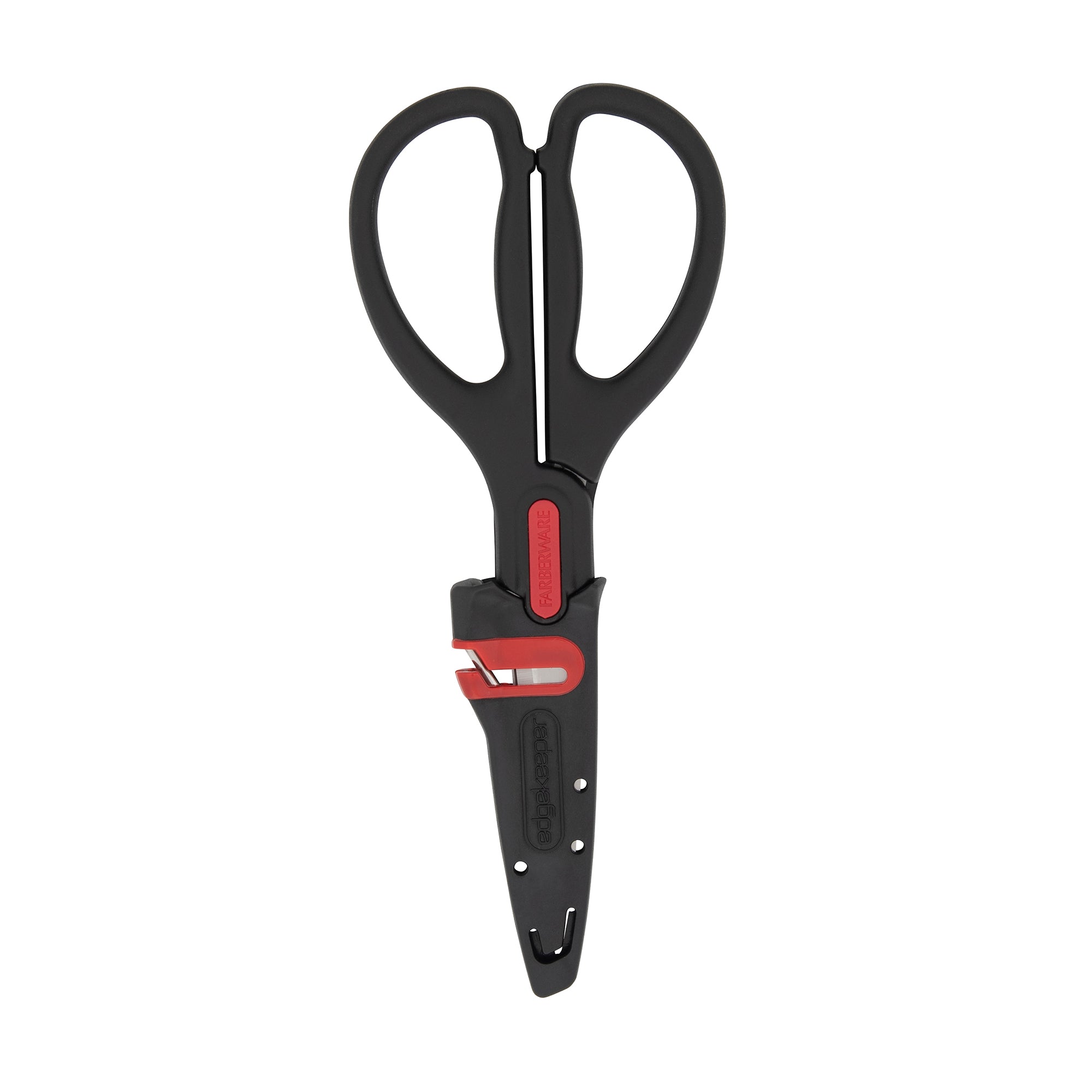 Farberware Self-Sharpening Stainless Steel All-Purpose Shears with Edgekeeper Sleeve