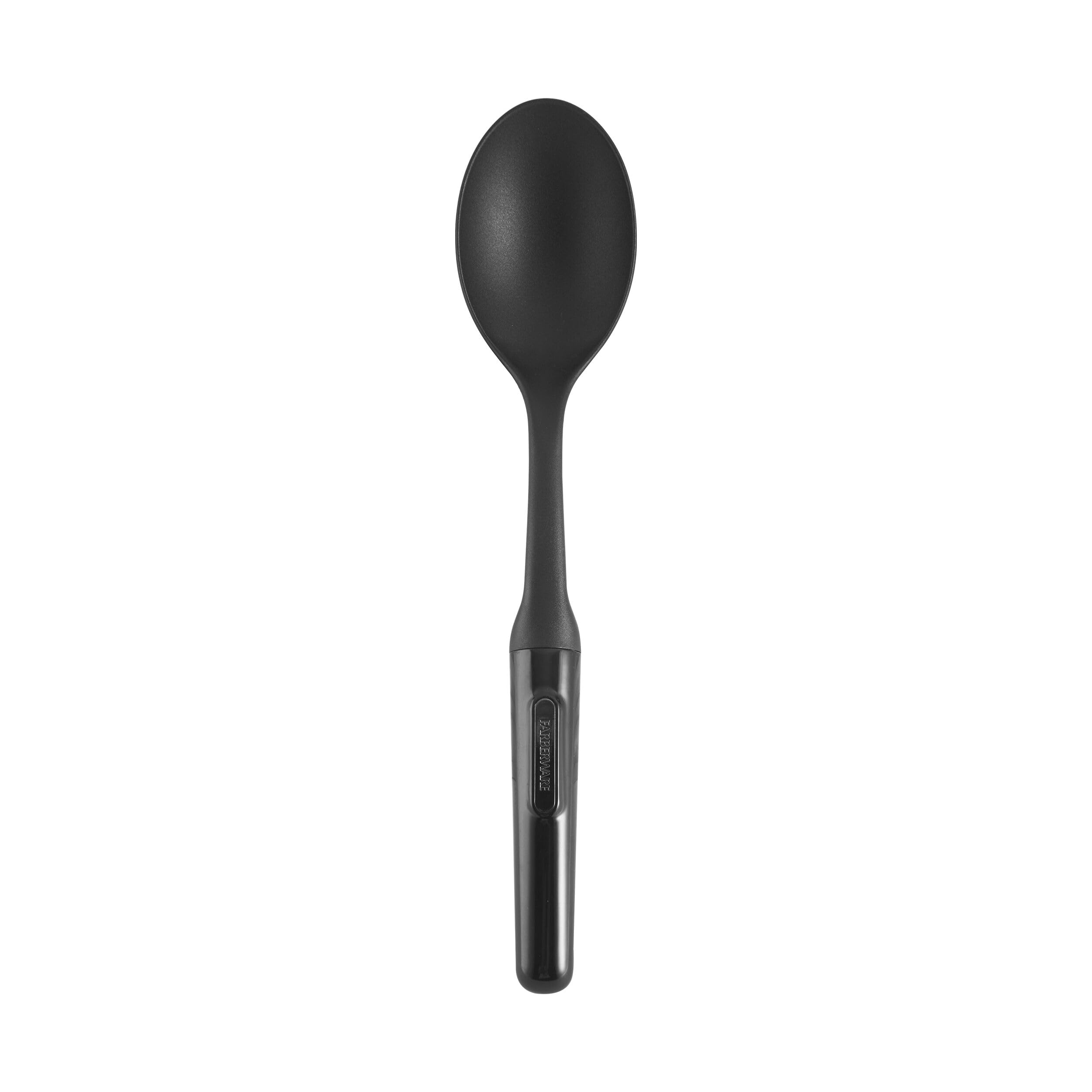 Farberware Professional Heat Resistant Nylon Basting Spoon-Safe for Non-Stick Cookware, Black
