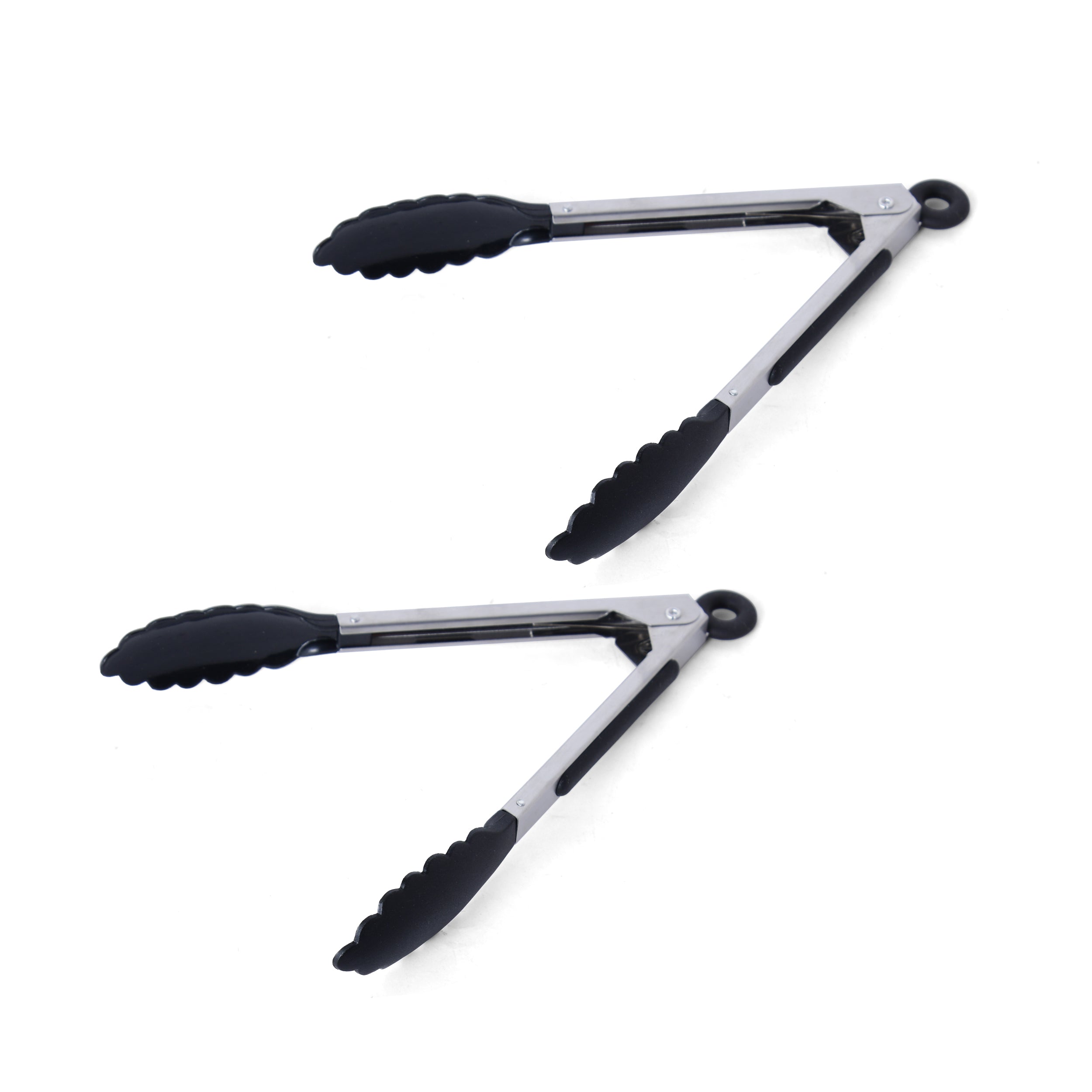 Classic Mini Tongs, Nylon Tips, Set Of 2