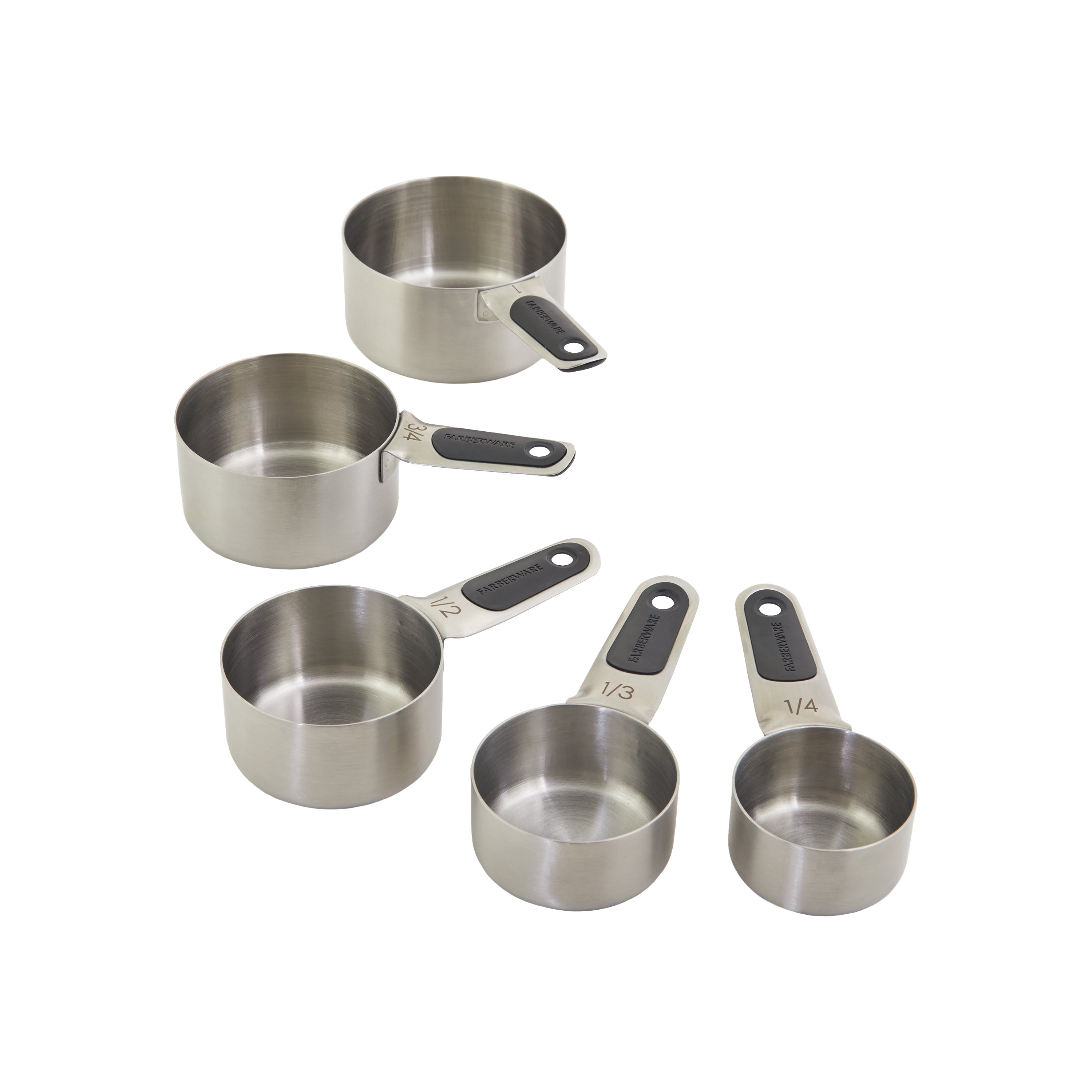 Pro Stainless Steel Measuring Cups, Set of 5