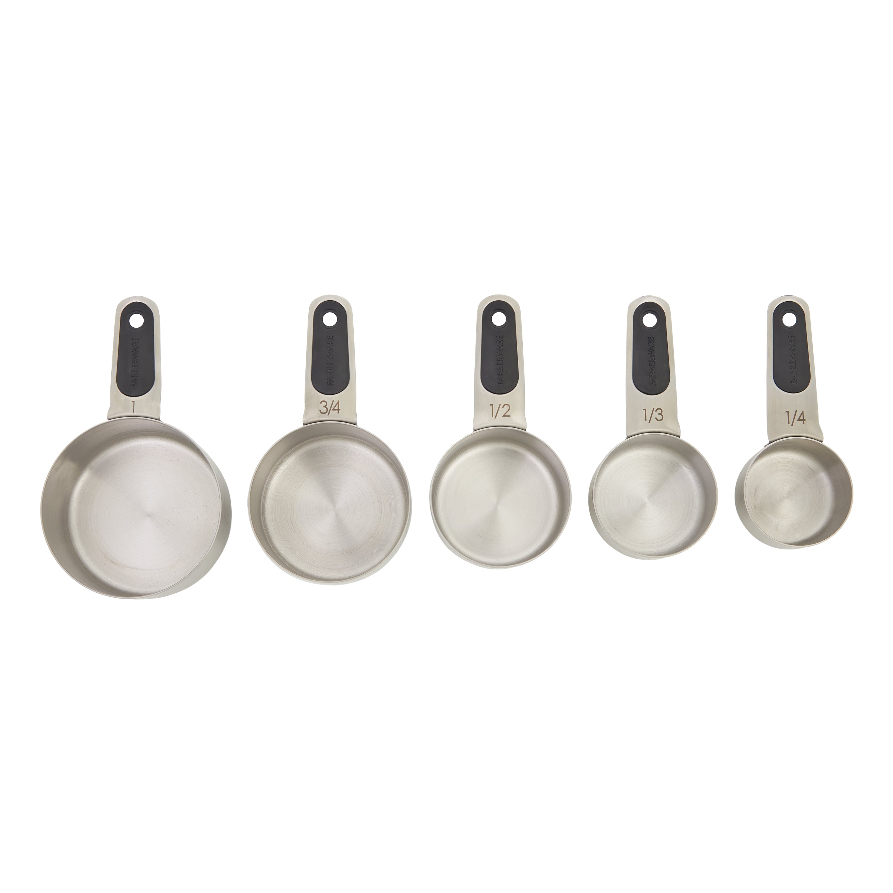 Pro Stainless Steel Measuring Cups, Set of 5