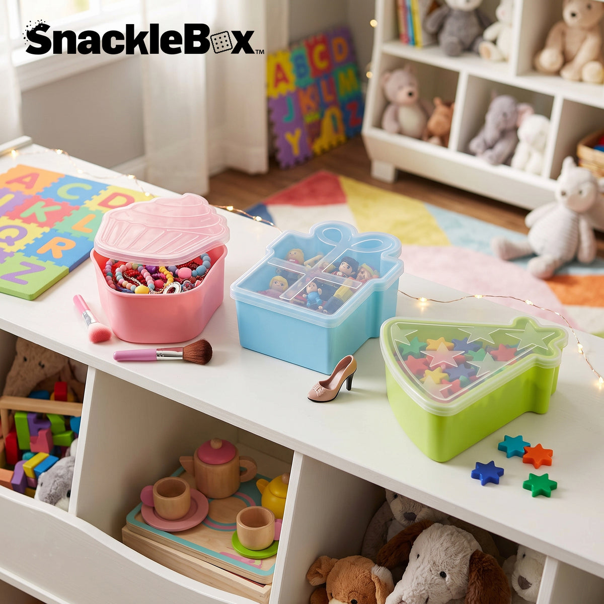 Snacklebox 3-Piece Mini Celebration Snack Containers
