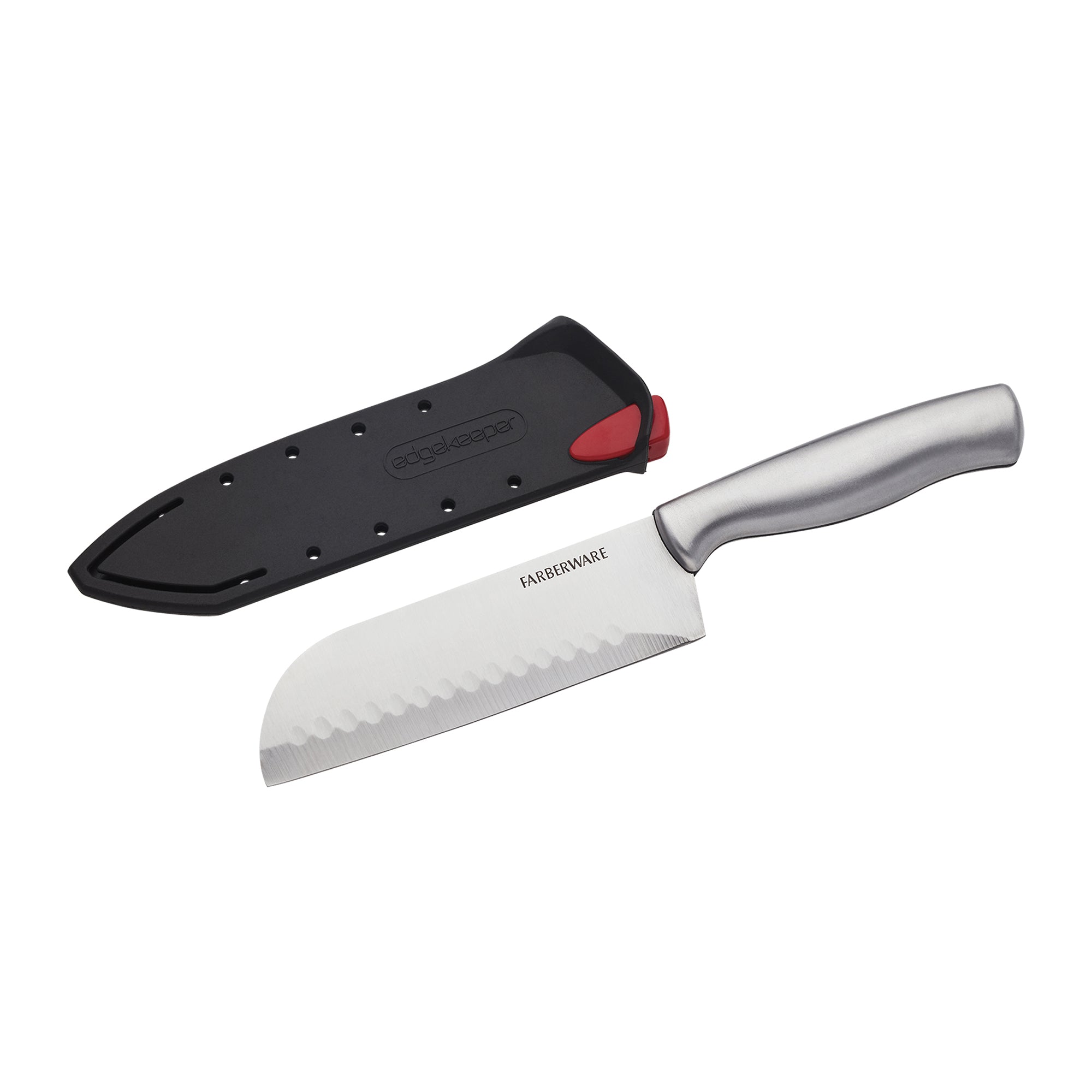 5″ Santoku Knife with EdgeKeeper Self-Sharpening Blade Cover