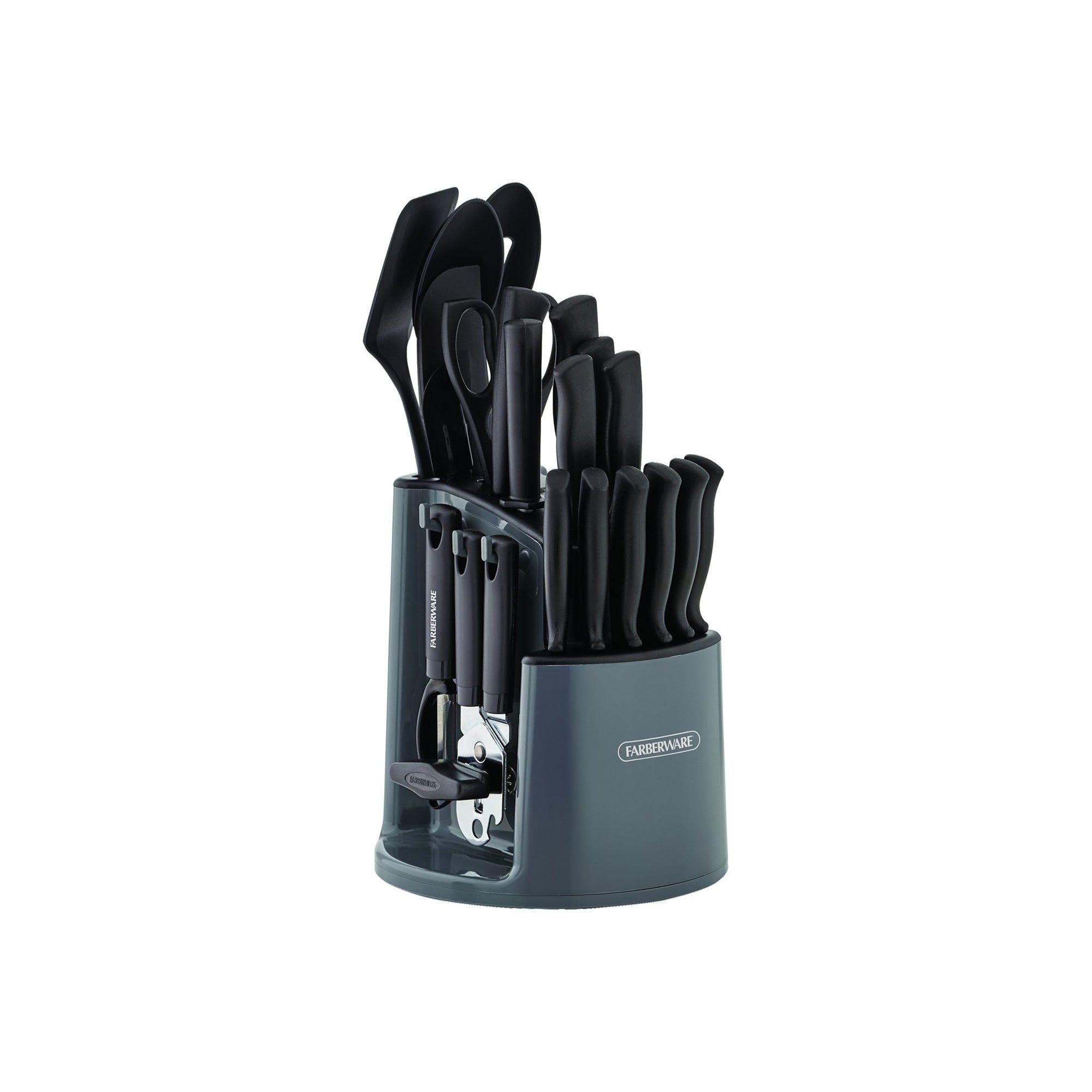 Spin & Store Knife and Kitchen Tool Set, 30-Piece Set